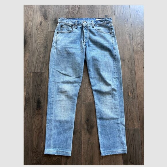 rag & bone Denim - Rag & Bone Fit 2 Slim High Rise Jeans Size 32 Fire Island Button Fly Denim